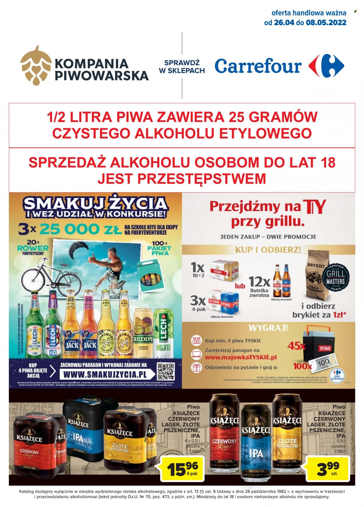Gazetka Carrefour - 26.04.2022 - 8.05.2022. Strona 1