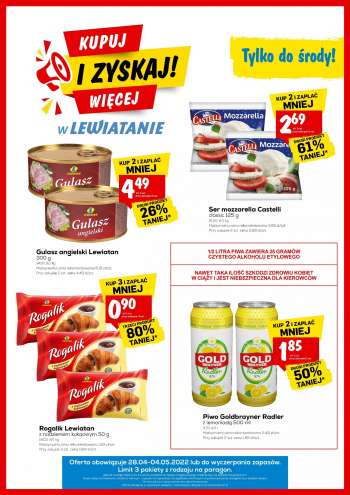 Gazetka Lewiatan - 28.04.2022 - 4.05.2022.