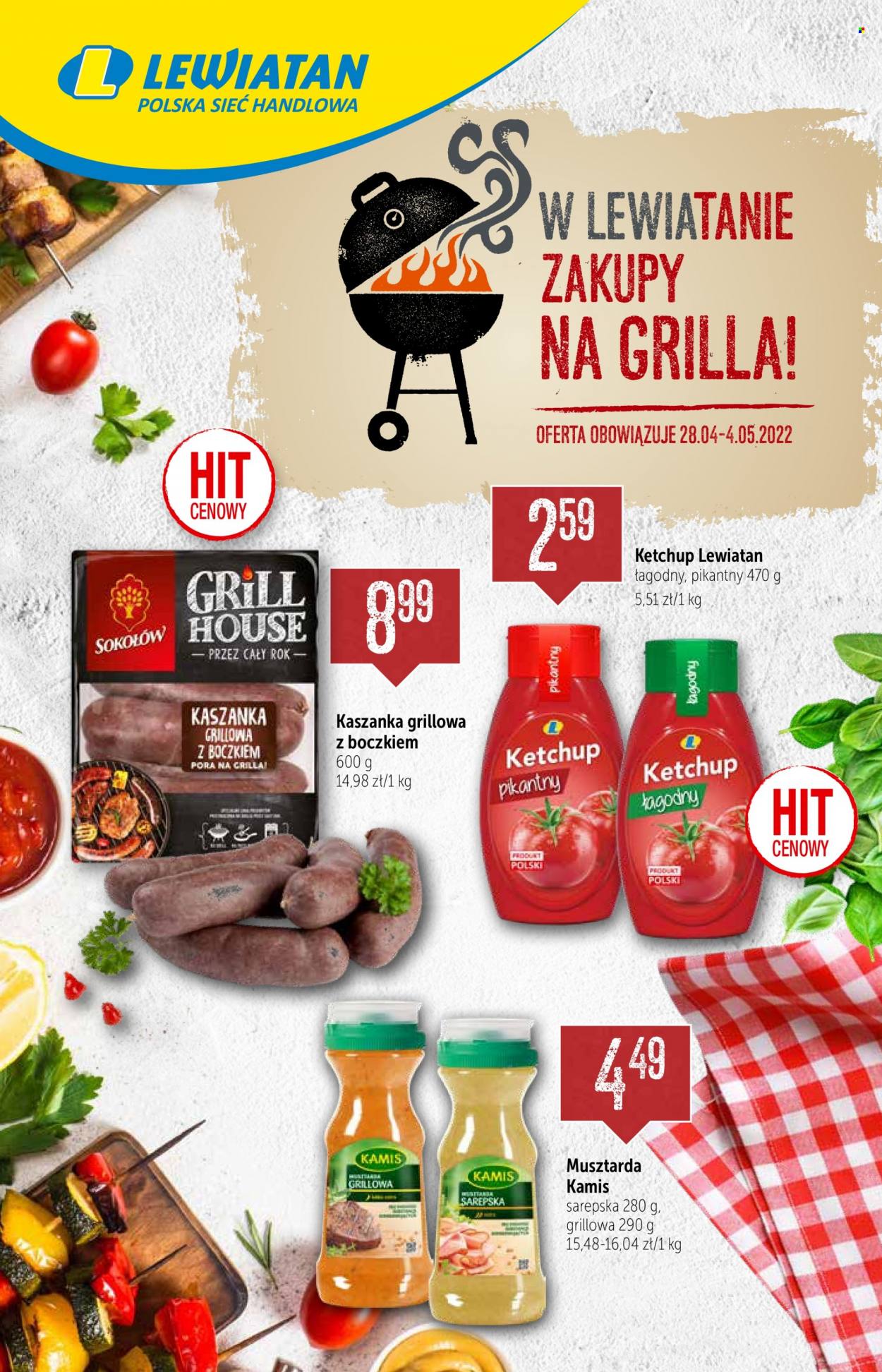 Gazetka Lewiatan - 28.04.2022 - 4.05.2022. Strona 1