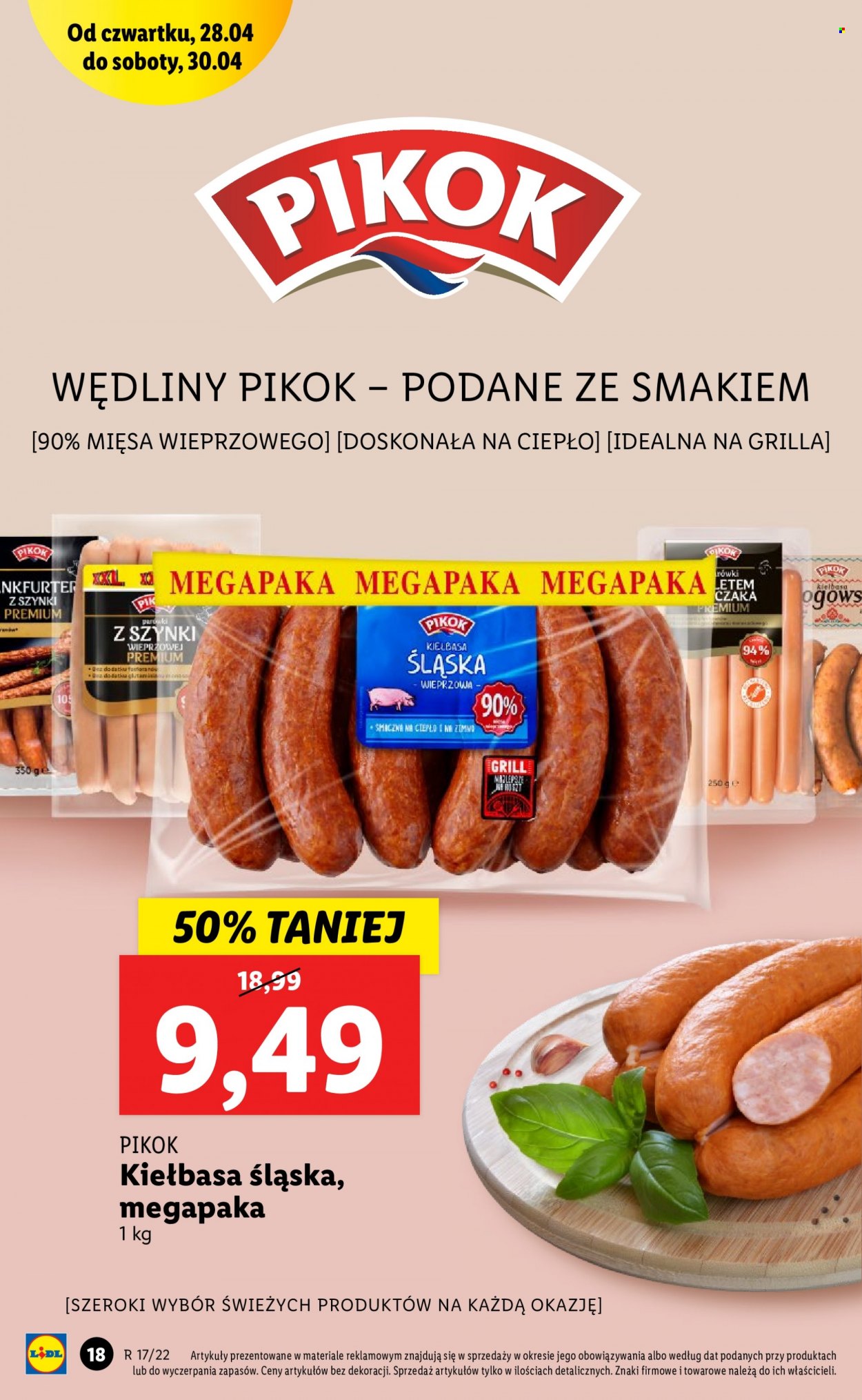 Gazetka Lidl - 28.04.2022 - 30.04.2022. Strona 18