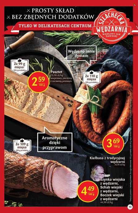 Gazetka Delikatesy Centrum - 28.04.2022 - 4.05.2022. Strona 13