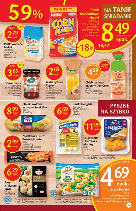 Gazetka Delikatesy Centrum - 28.04.2022 - 4.05.2022. Strona 19