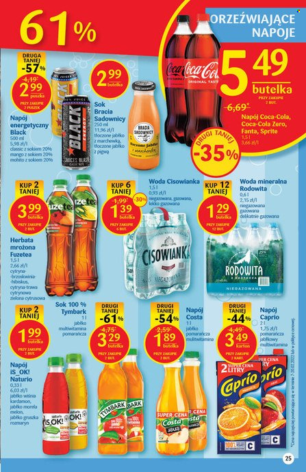 Gazetka Delikatesy Centrum - 28.04.2022 - 4.05.2022. Strona 25