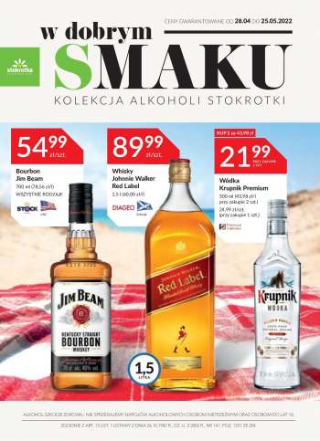 Gazetka Stokrotka Supermarket - 28.04.2022 - 25.05.2022.