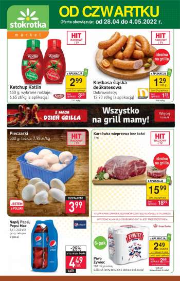 Gazetka Stokrotka Market - 28.04.2022 - 4.05.2022.