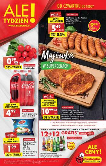 Gazetka Biedronka - 28.04.2022 - 4.05.2022.