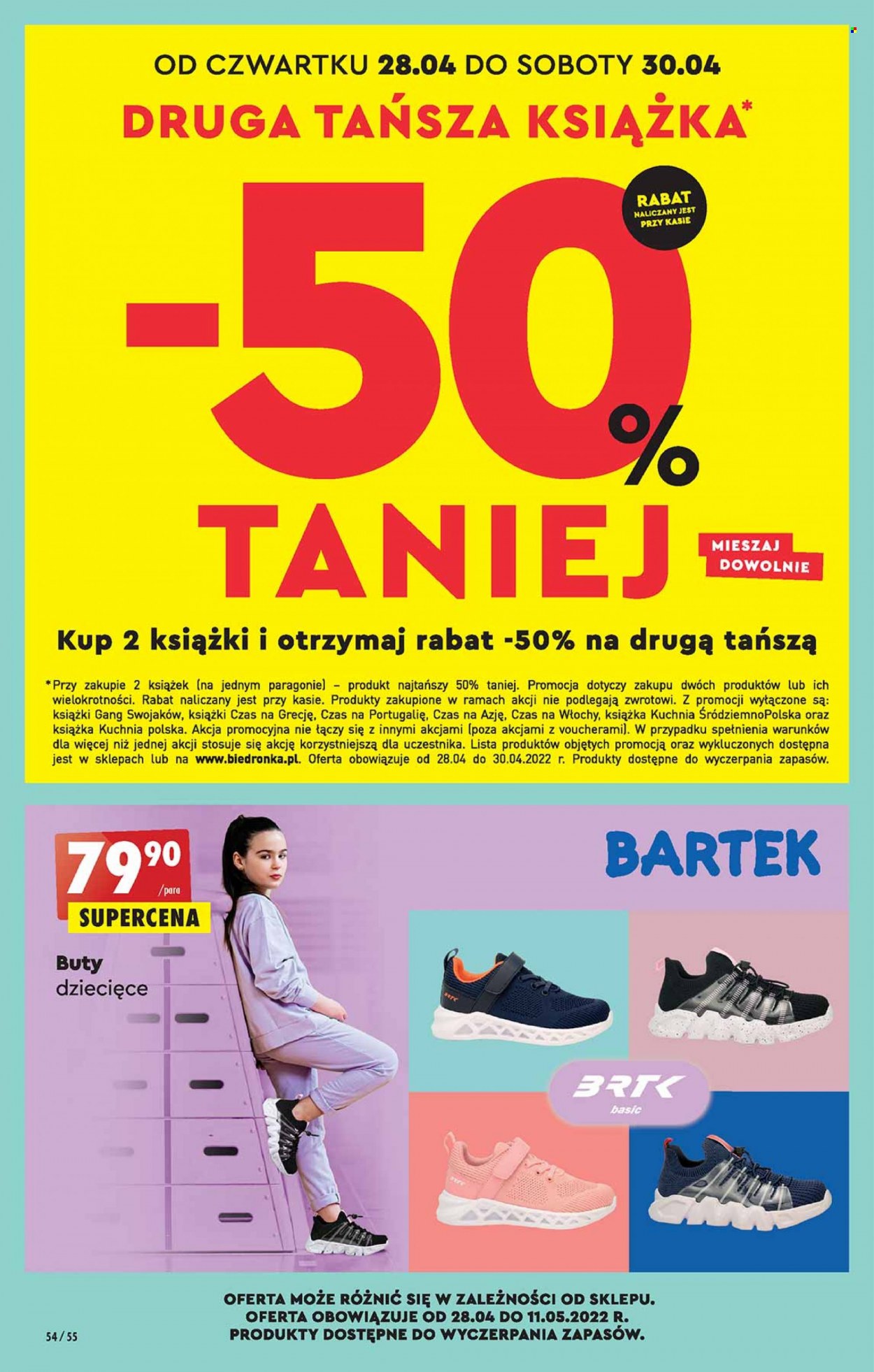 Gazetka Biedronka - 28.04.2022 - 4.05.2022. Strona 54