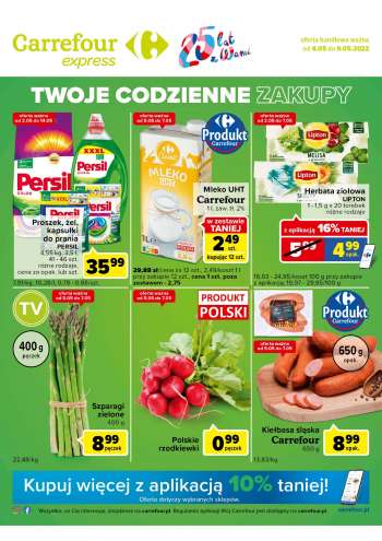 Gazetka Carrefour Express - 4.05.2022 - 9.05.2022.
