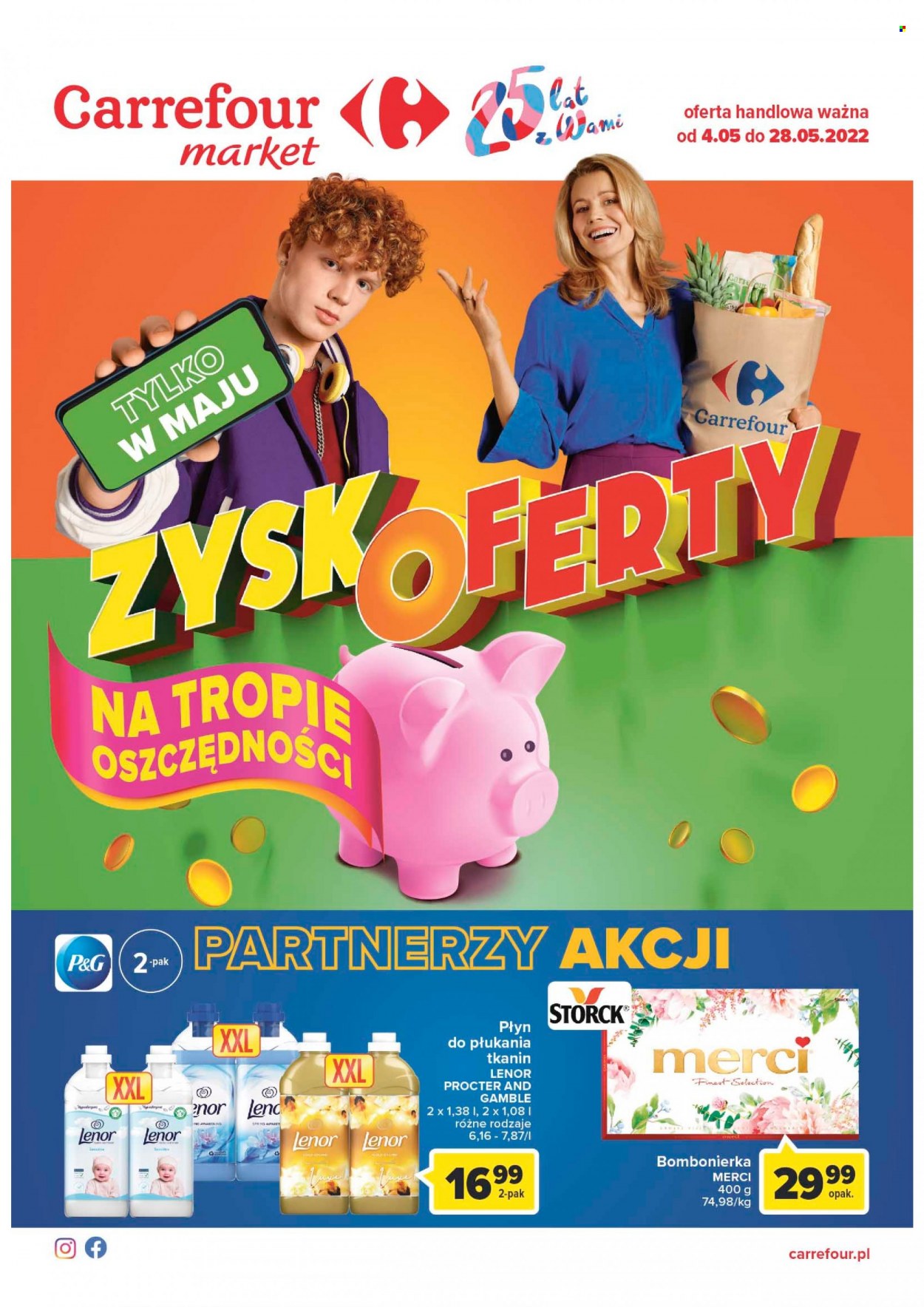 Gazetka Carrefour Market - 4.05.2022 - 28.05.2022. Strona 1