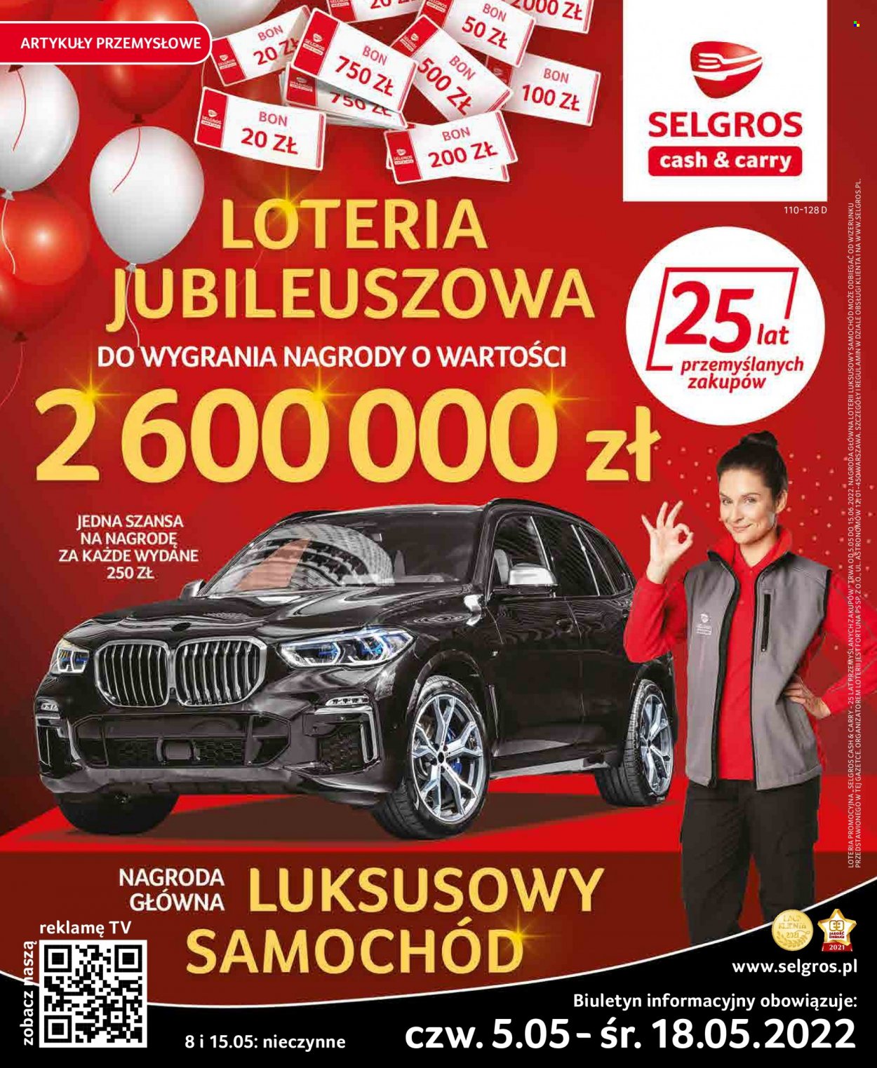 Gazetka Selgros - 5.05.2022 - 18.05.2022. Strona 1