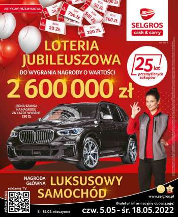 Gazetka Selgros - 5.05.2022 - 18.05.2022.