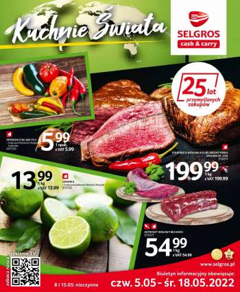Gazetka Selgros - 5.05.2022 - 18.05.2022.