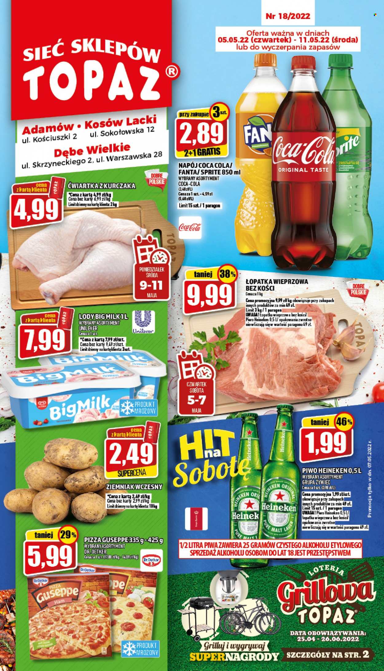 Gazetka Topaz - 5.05.2022 - 11.05.2022. Strona 1