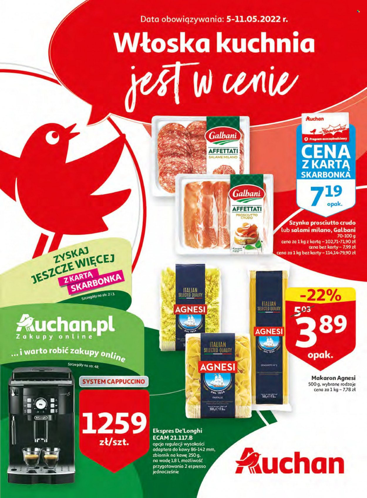 Gazetka Auchan - 5.05.2022 - 11.05.2022. Strona 1