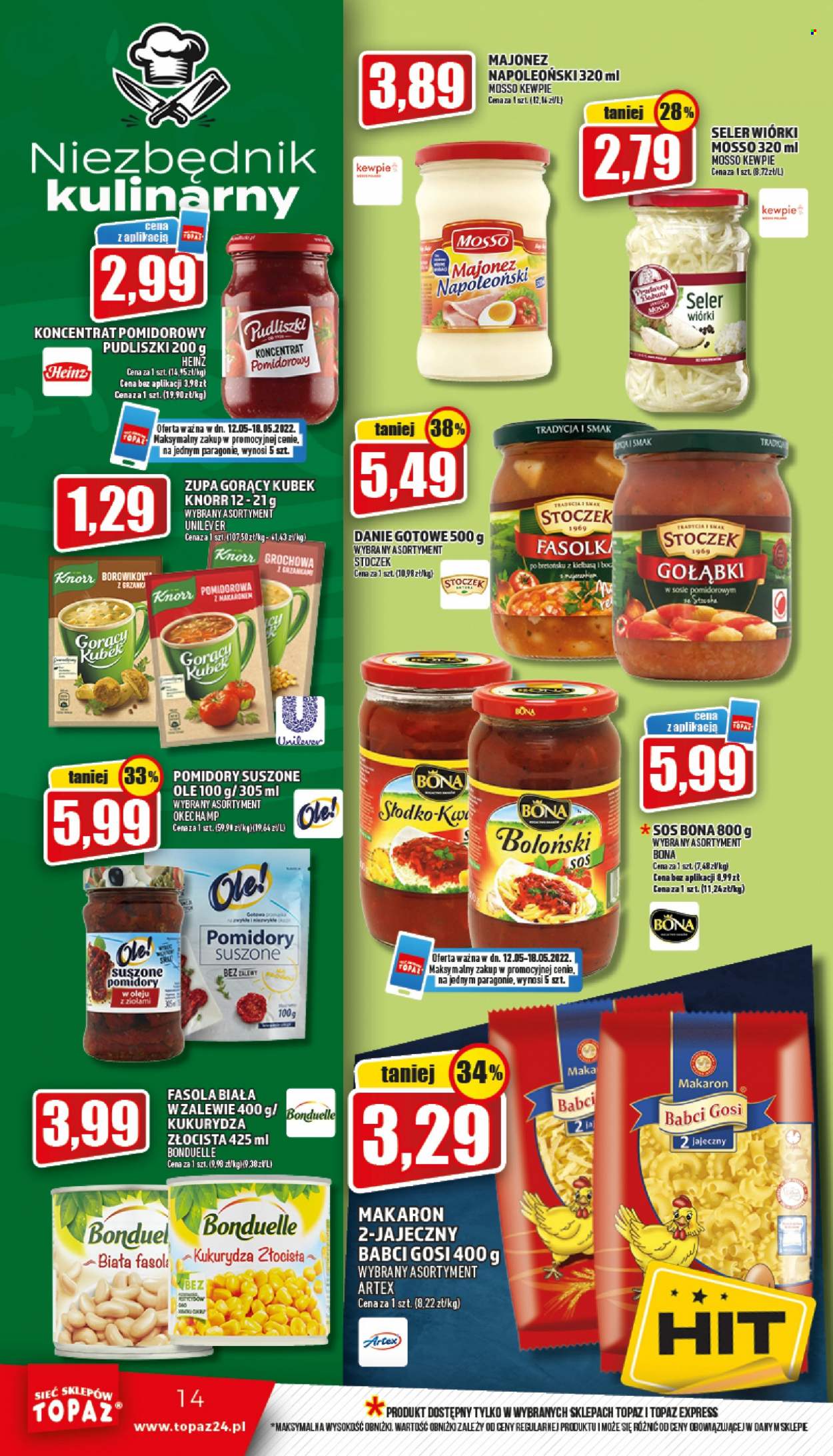 Gazetka Topaz - 12.05.2022 - 18.05.2022. Strona 14