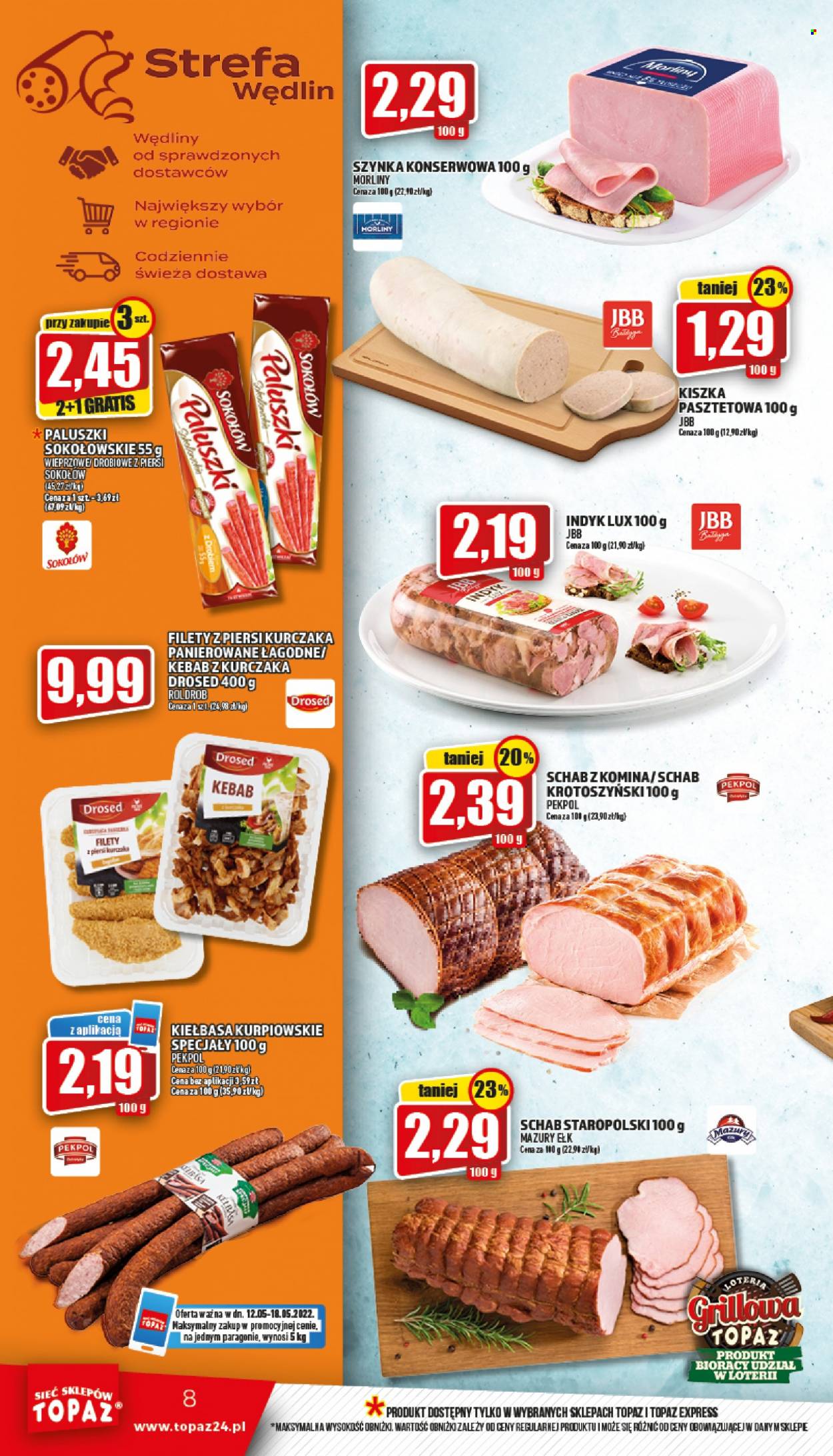 Gazetka Topaz - 12.05.2022 - 18.05.2022. Strona 8