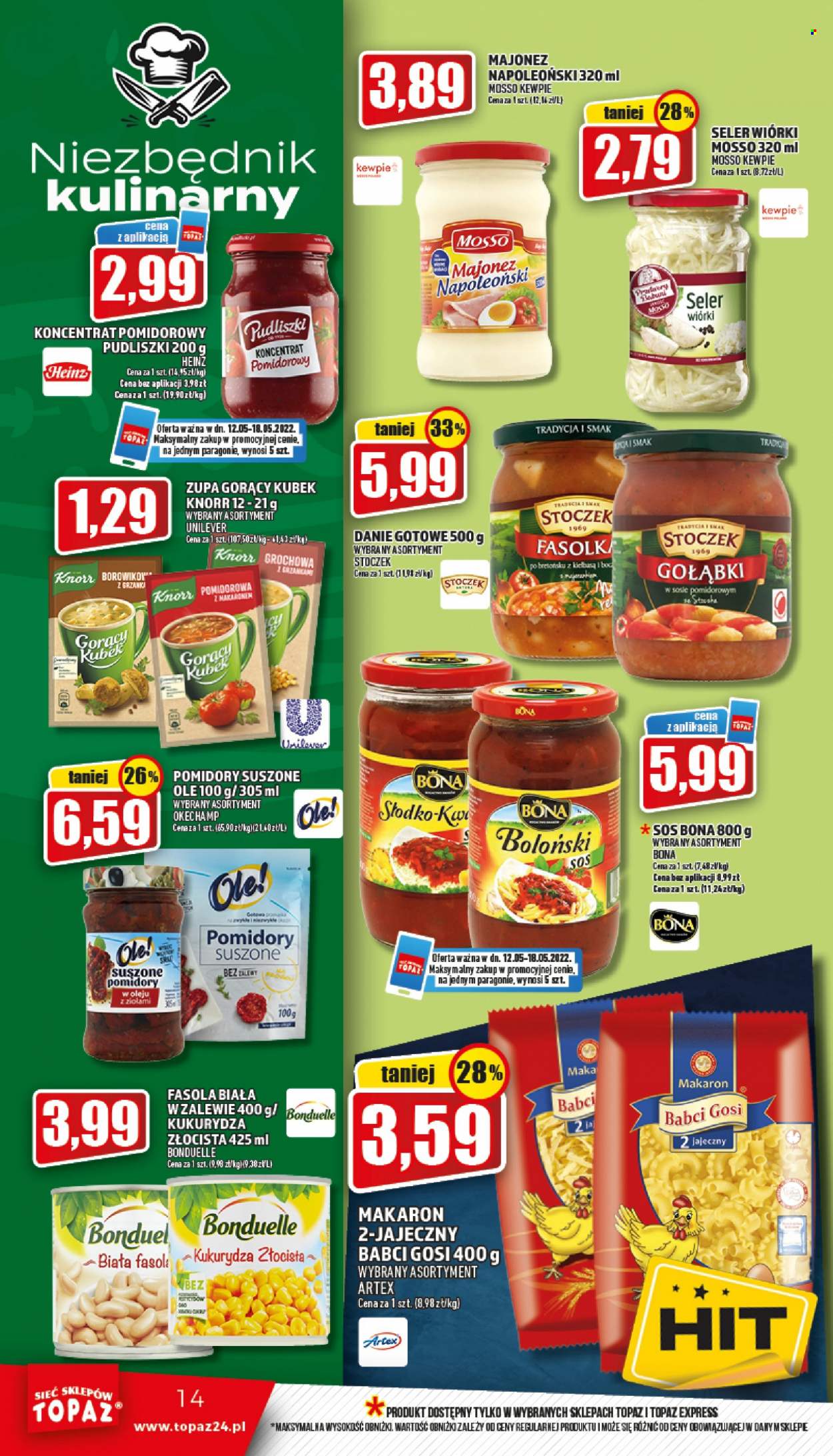 Gazetka Topaz - 12.05.2022 - 18.05.2022. Strona 14