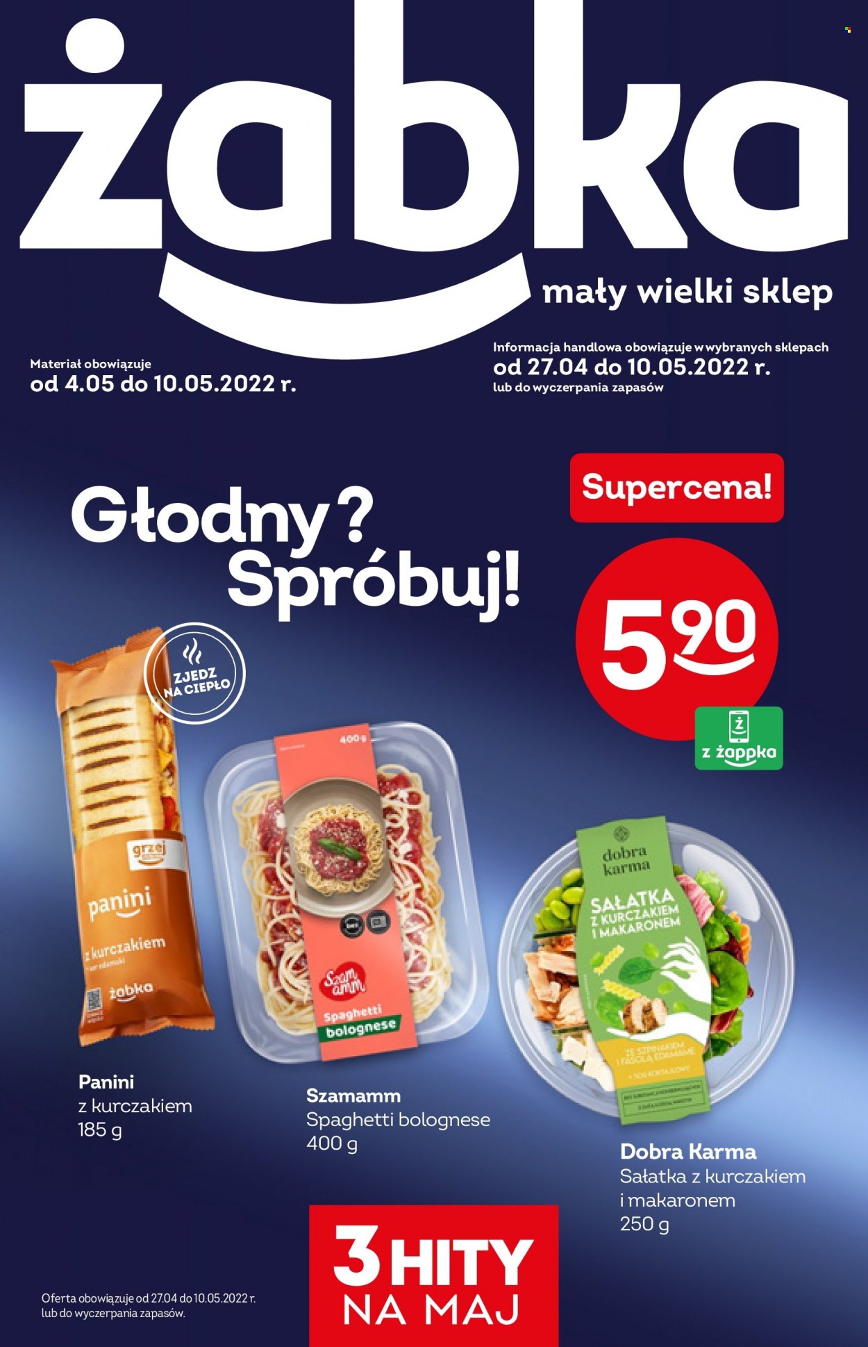 Gazetka Żabka - 27.04.2022 - 10.05.2022. Strona 1