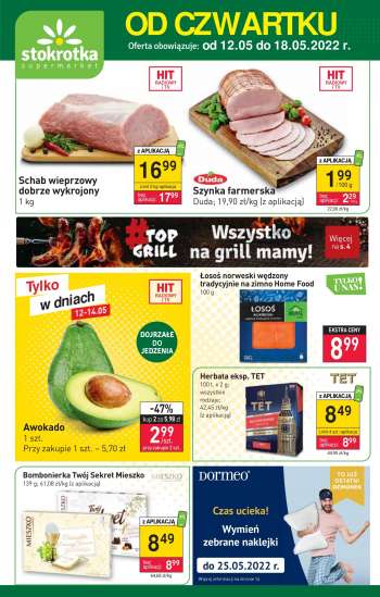 Gazetka Stokrotka Supermarket - 12.05.2022 - 18.05.2022.