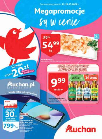 Gazetka Auchan - 12.05.2022 - 18.05.2022.