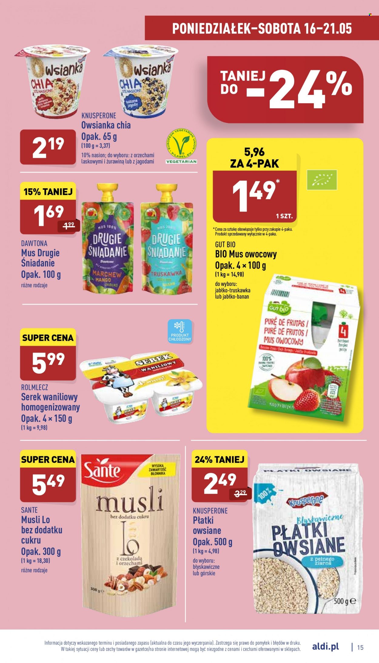 Gazetka ALDI - 16.05.2022 - 21.05.2022. Strona 15