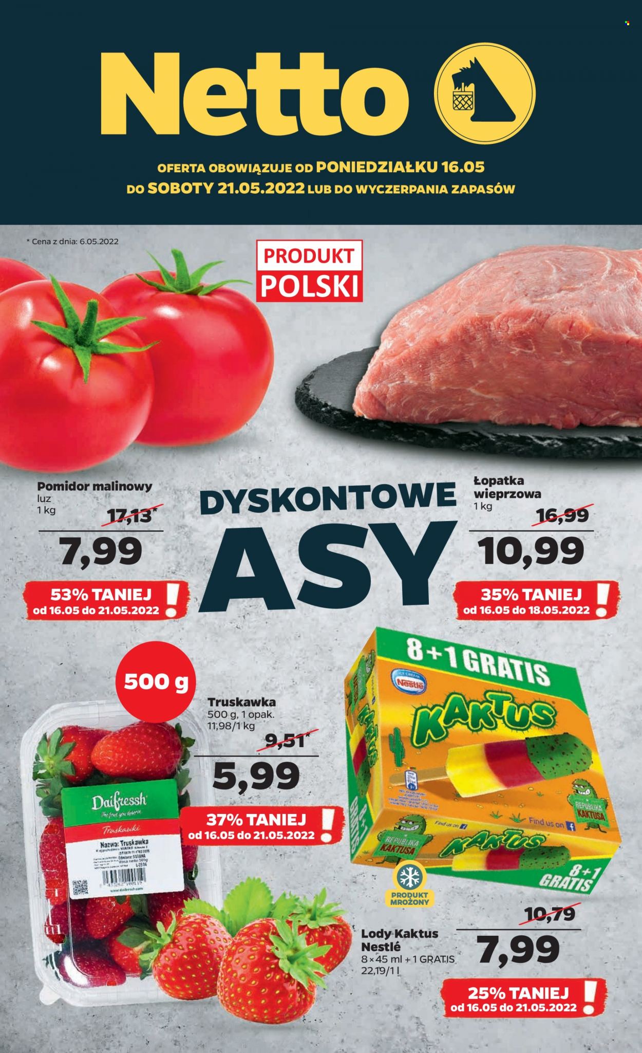 Gazetka Netto - 16.05.2022 - 21.05.2022. Strona 1
