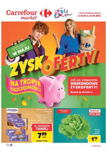 Gazetka Carrefour Market - 16.05.2022 - 21.05.2022.