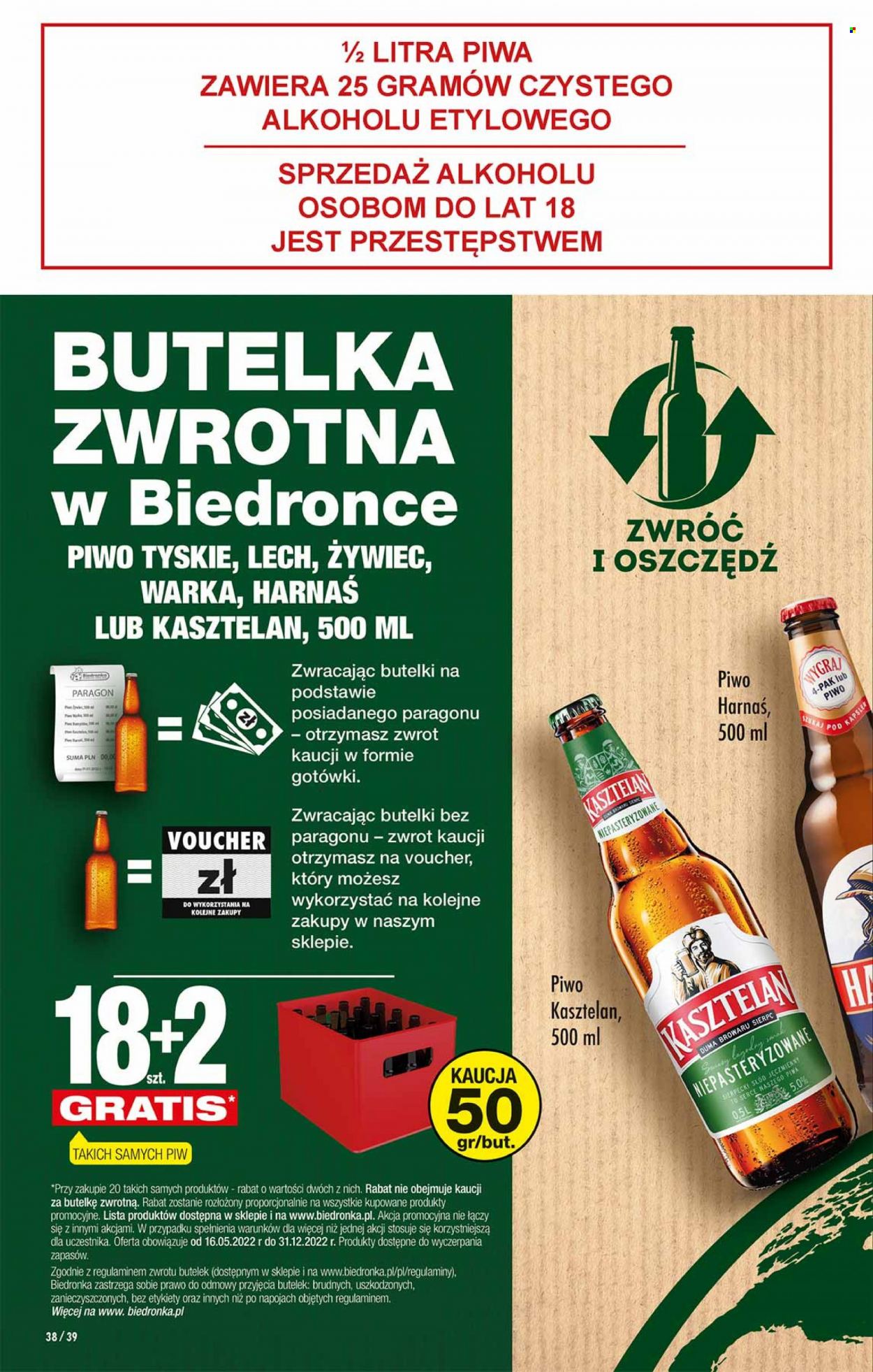 Gazetka Biedronka - 16.05.2022 - 21.05.2022. Strona 38