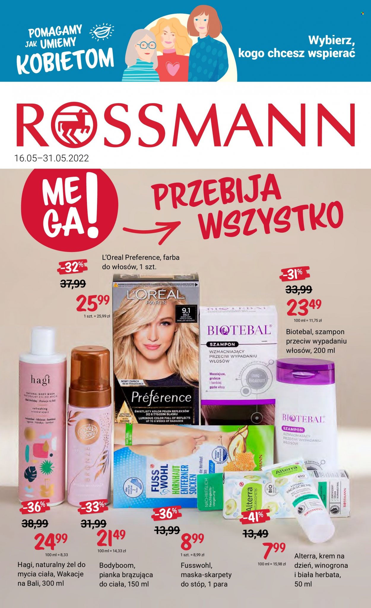 Gazetka Rossmann - 16.05.2022 - 31.05.2022. Strona 1