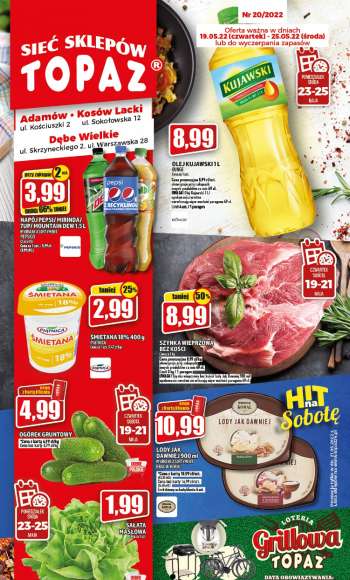 Gazetka Topaz - 19.05.2022 - 25.05.2022.