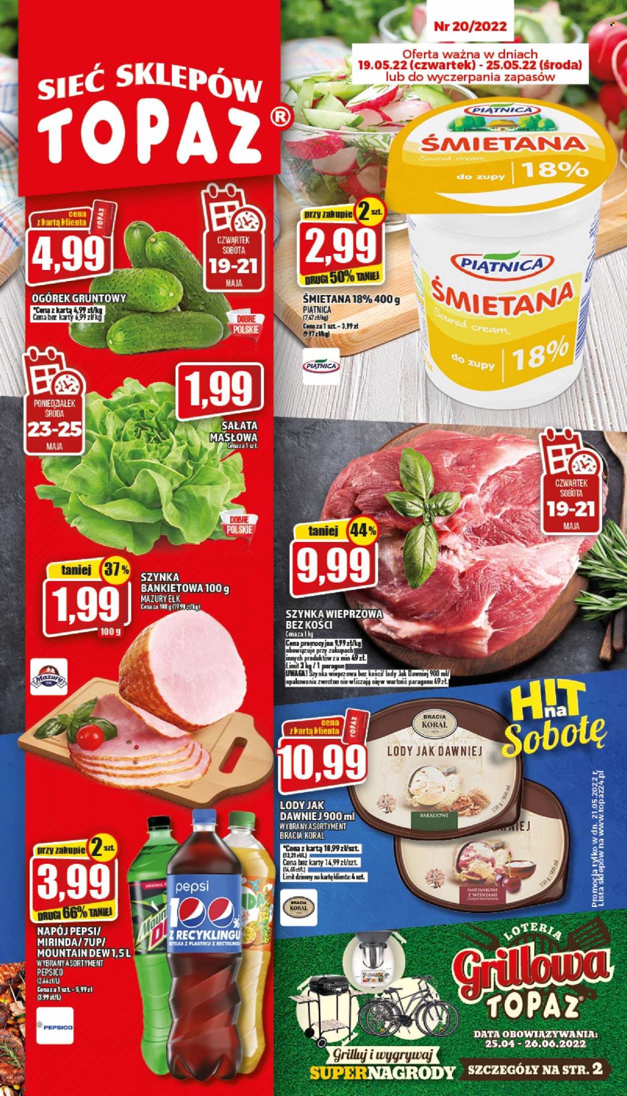 Gazetka Topaz - 19.05.2022 - 25.05.2022. Strona 1