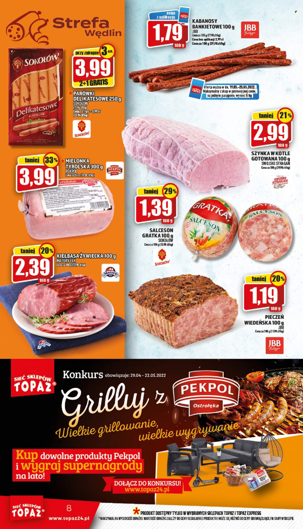 Gazetka Topaz - 19.05.2022 - 25.05.2022. Strona 8