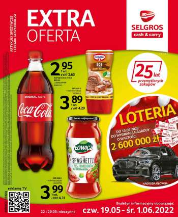 Gazetka Selgros - 19.05.2022 - 1.06.2022.