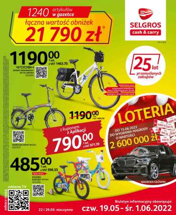 Gazetka Selgros - 19.05.2022 - 1.06.2022.