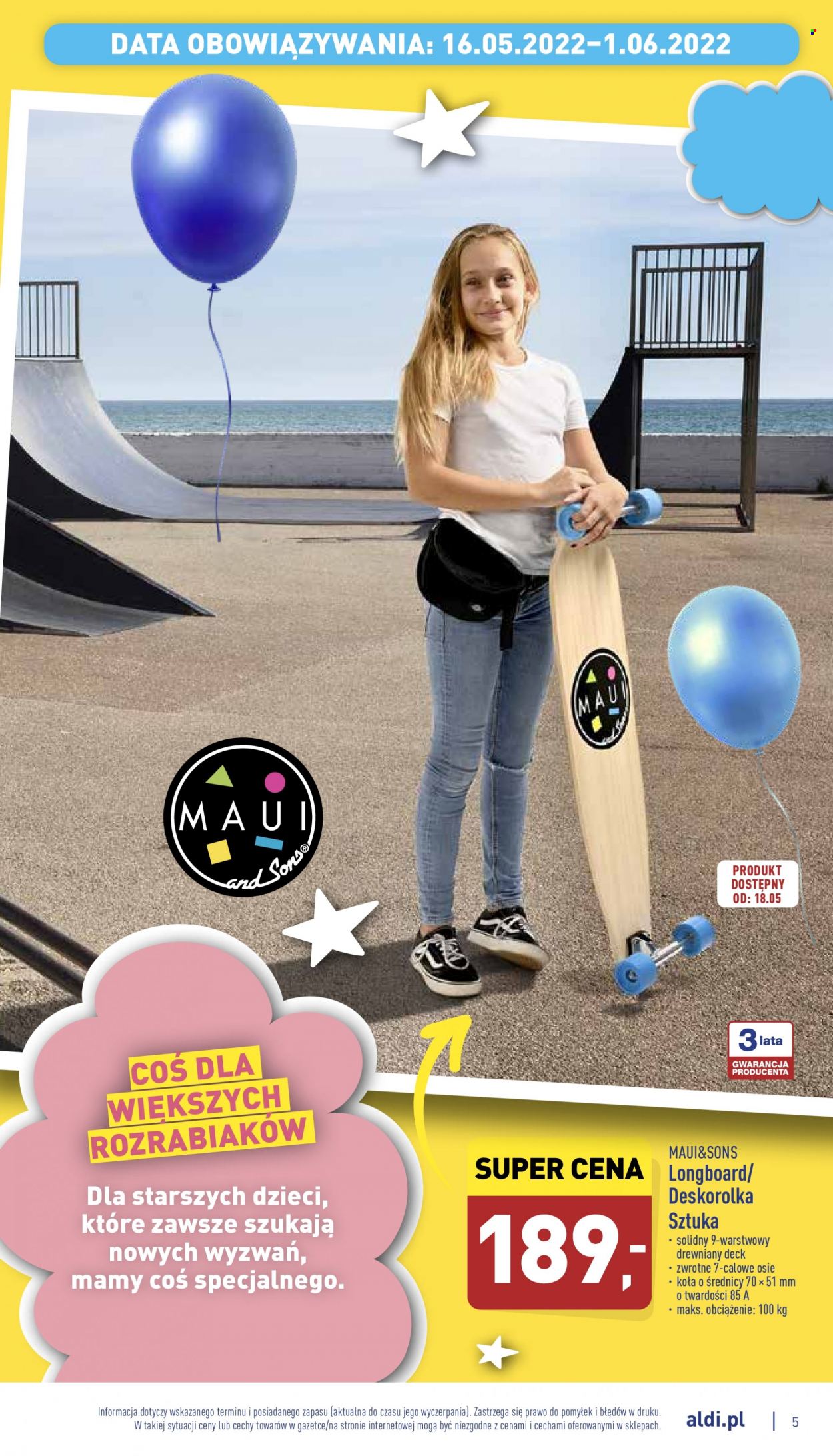 Gazetka ALDI - 16.05.2022 - 1.06.2022. Strona 5