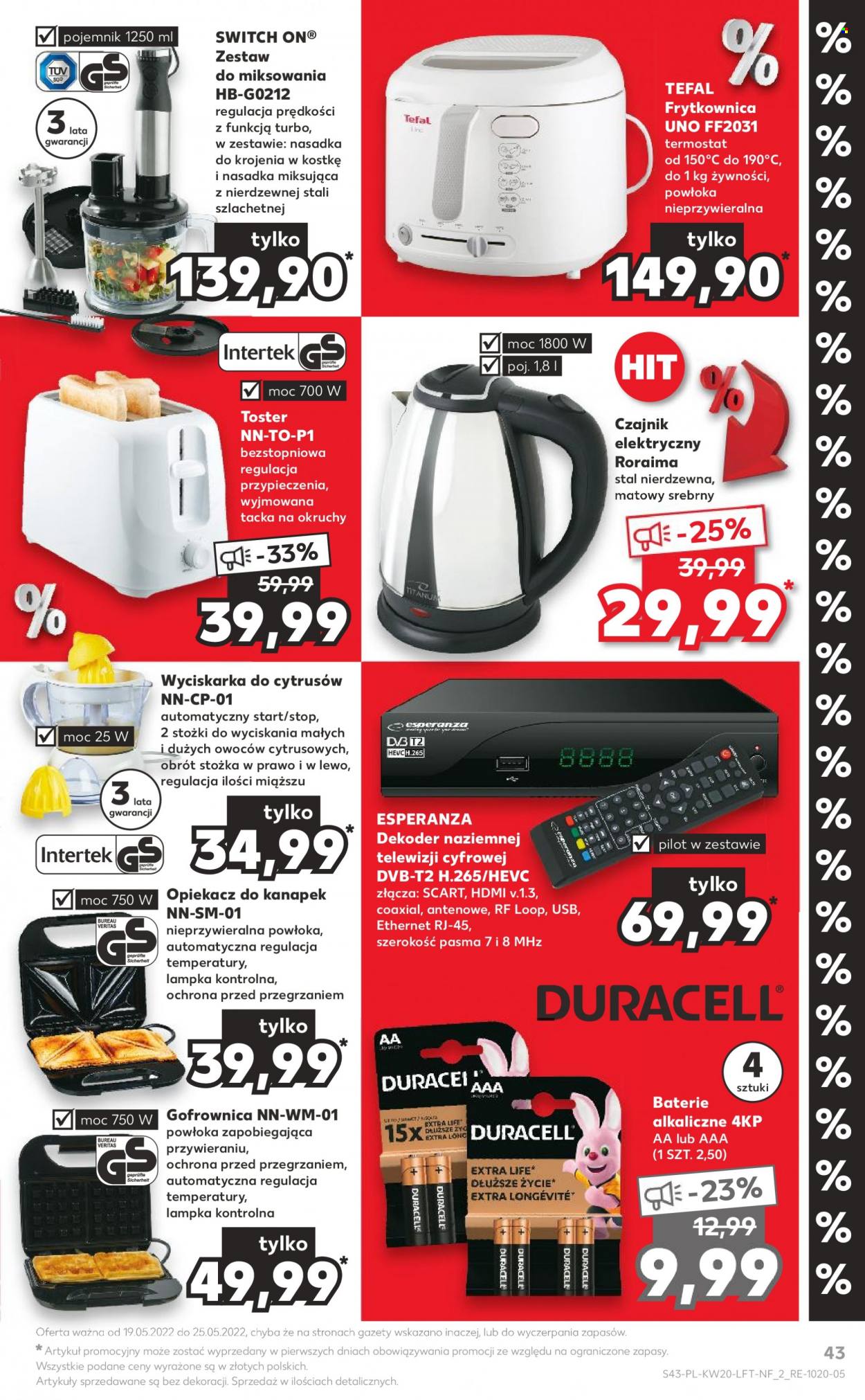 Gazetka Kaufland - 19.05.2022 - 25.05.2022. Strona 43