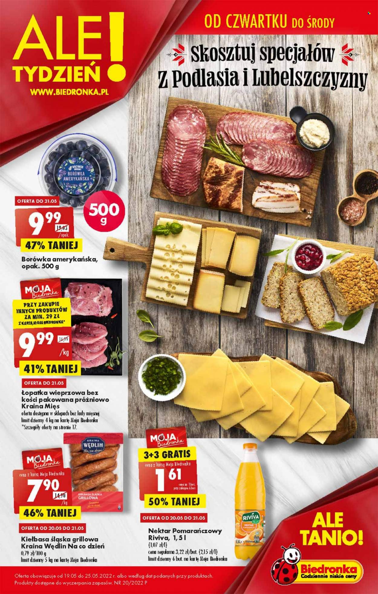 Gazetka Biedronka - 19.05.2022 - 25.05.2022. Strona 1