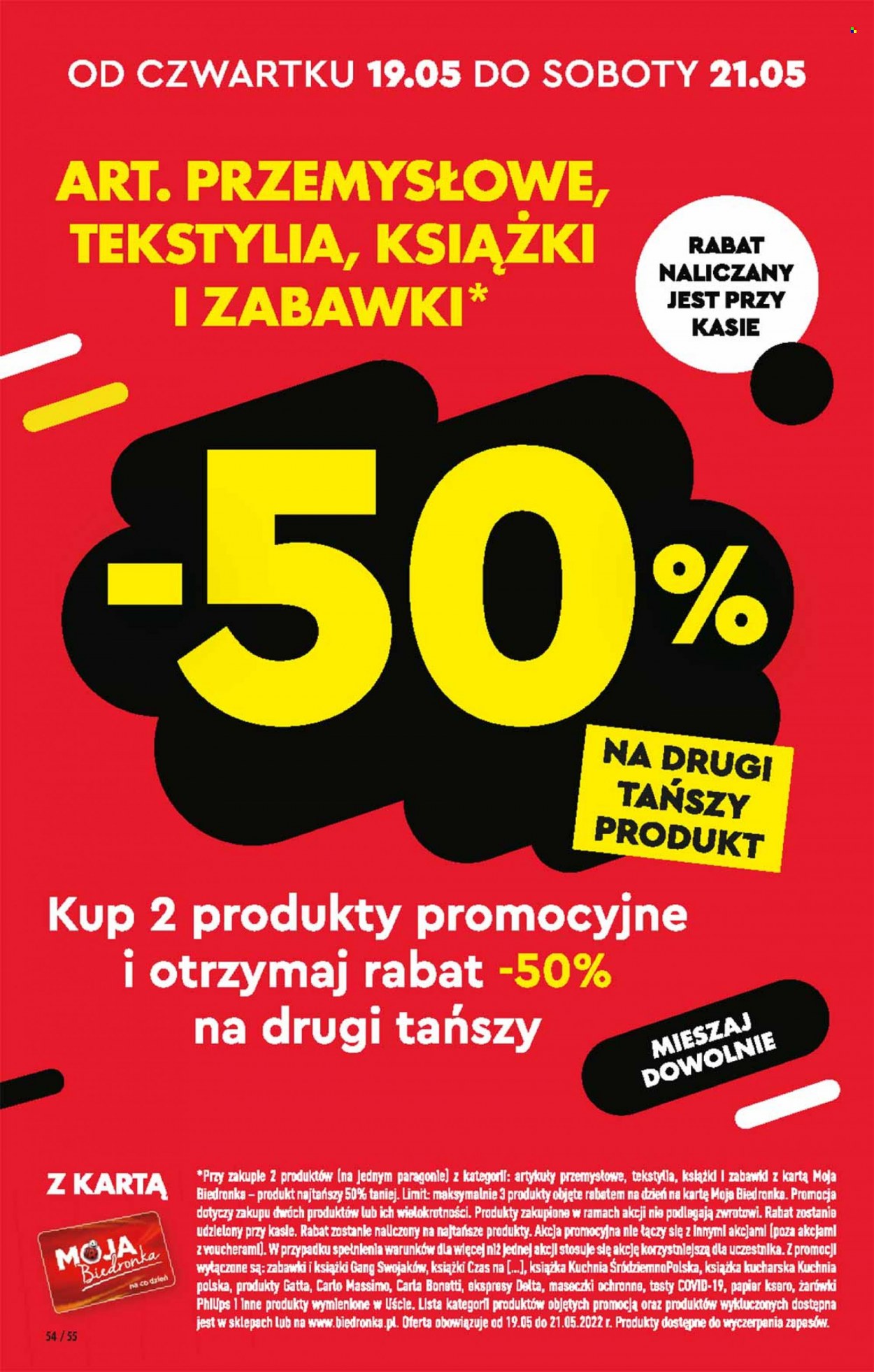 Gazetka Biedronka - 19.05.2022 - 25.05.2022. Strona 54