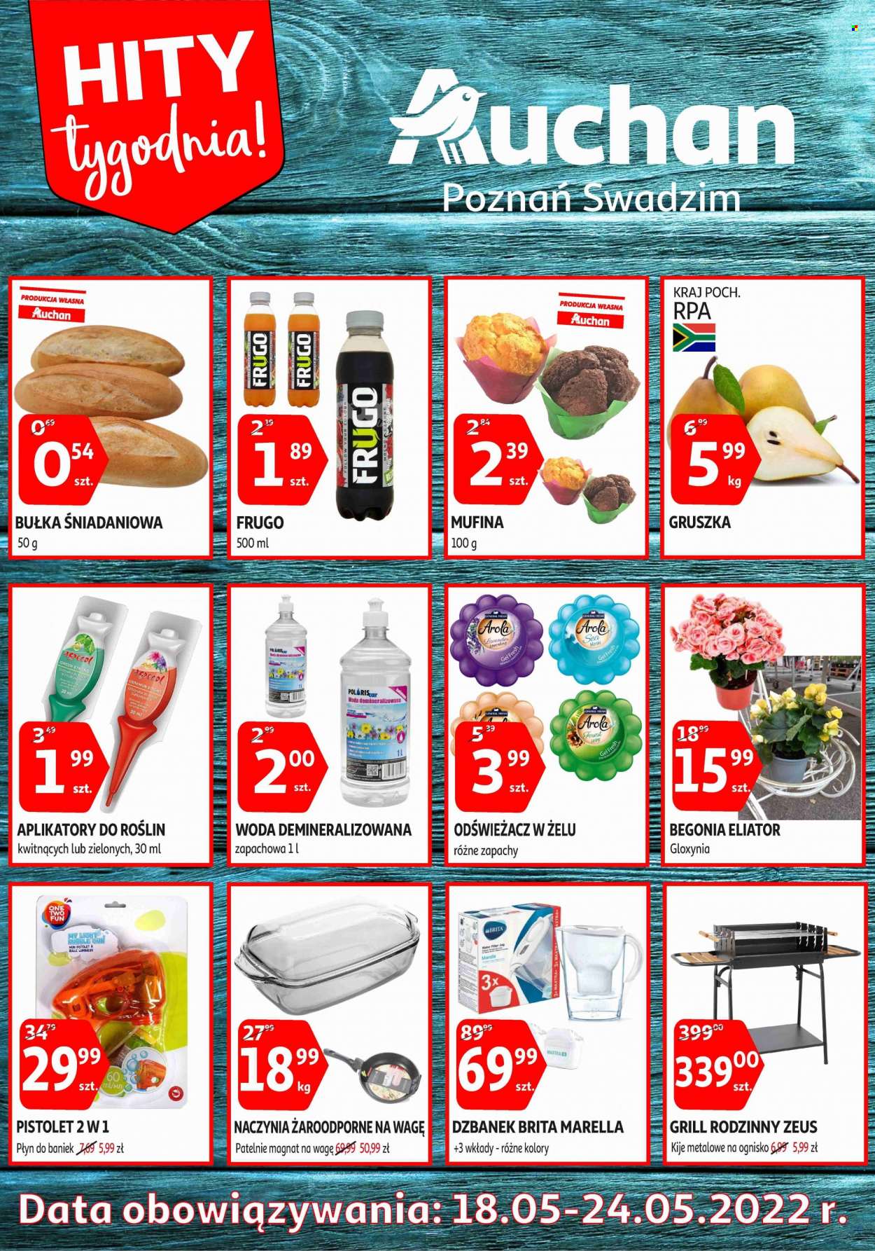 Gazetka Auchan - 18.05.2022 - 24.05.2022. Strona 1