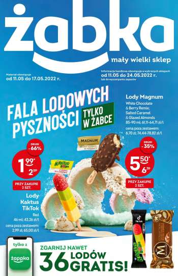 Gazetka Żabka - 11.05.2022 - 24.05.2022.