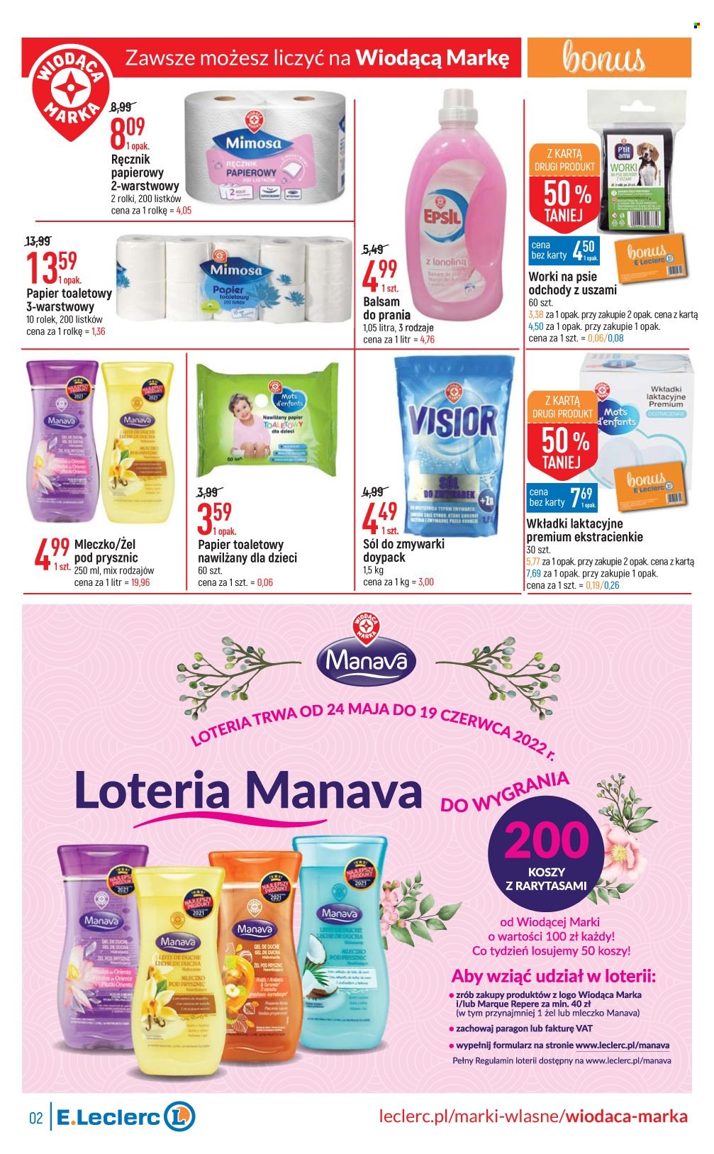 Gazetka E.Leclerc - 24.05.2022 - 4.06.2022. Strona 2