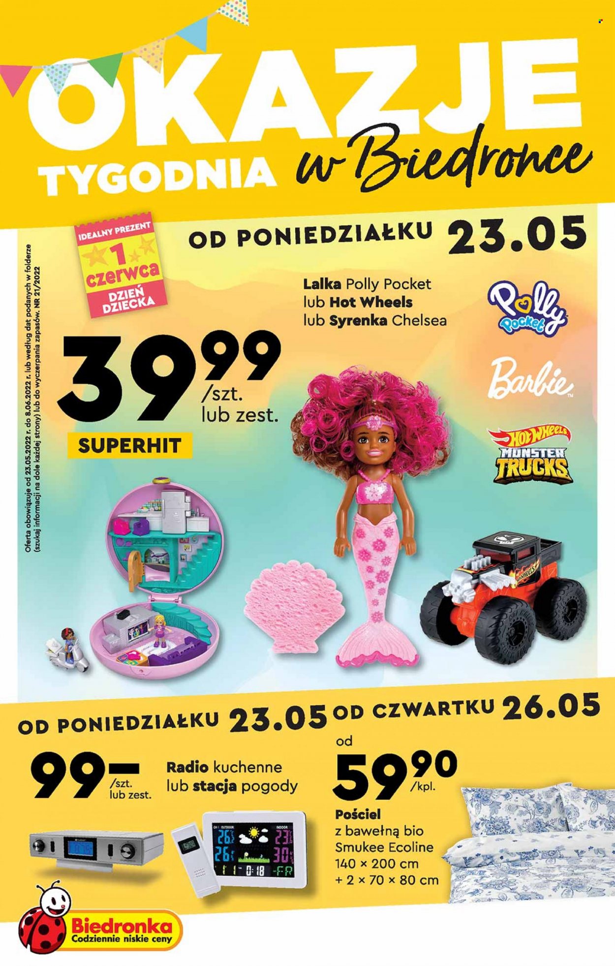 Gazetka Biedronka - 23.05.2022 - 8.06.2022. Strona 1