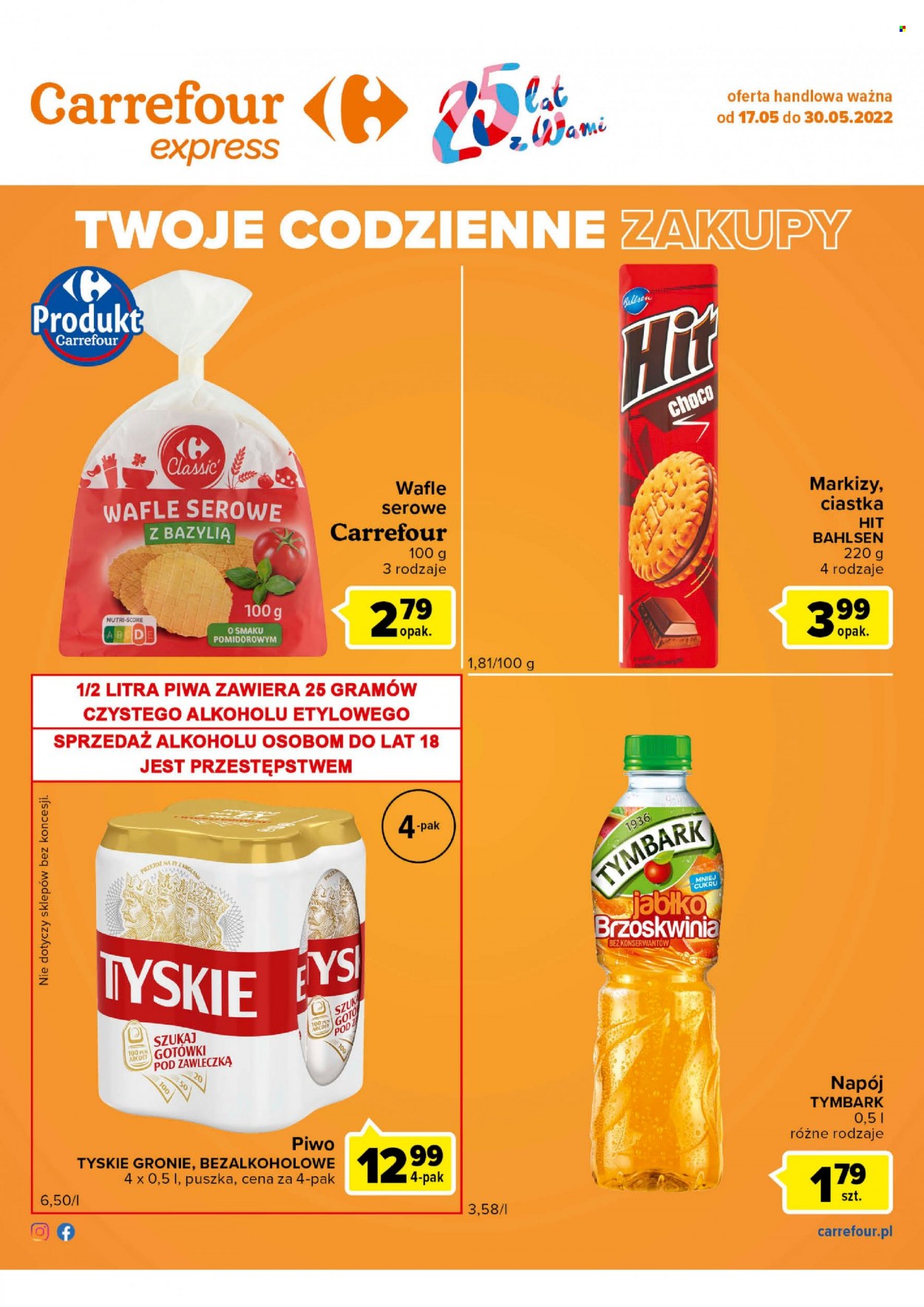 Gazetka Carrefour Express - 17.05.2022 - 30.05.2022. Strona 1