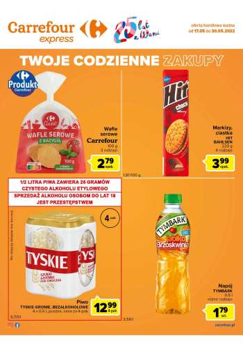 Gazetka Carrefour Express - 17.05.2022 - 30.05.2022.