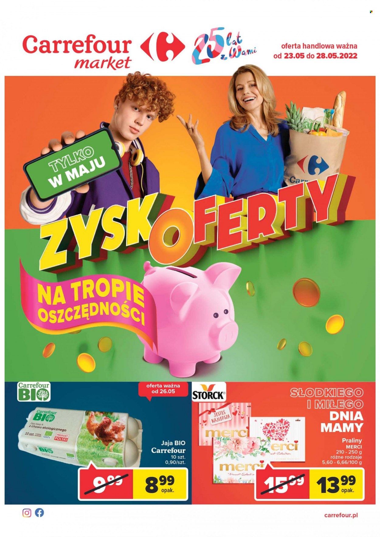 Gazetka Carrefour Market - 23.05.2022 - 28.05.2022. Strona 1