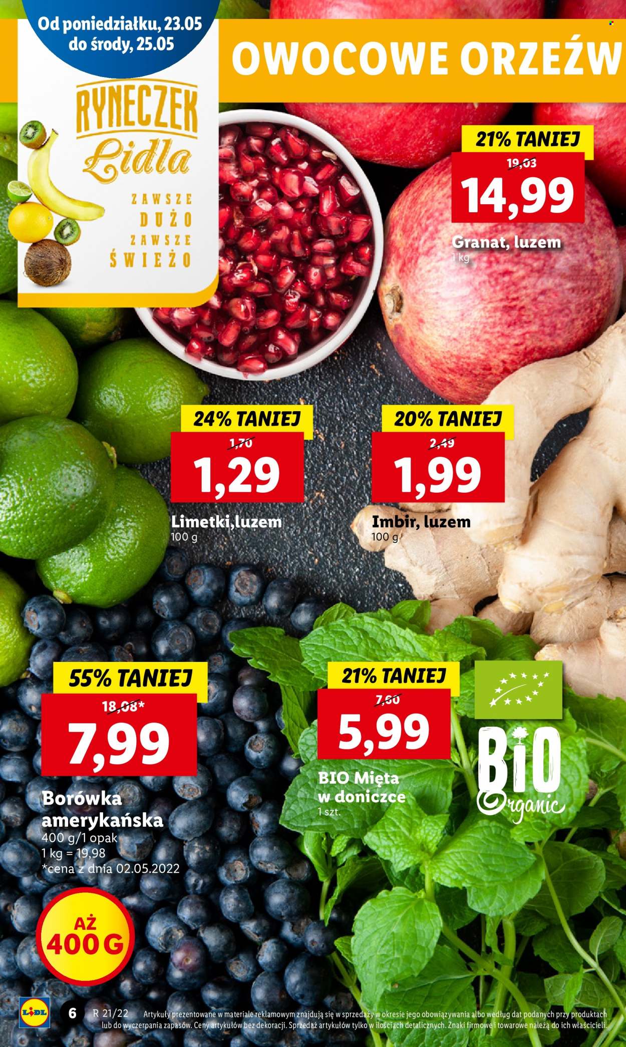 Gazetka Lidl - 23.05.2022 - 25.05.2022. Strona 6