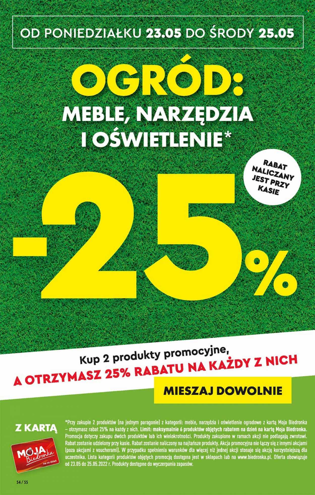 Gazetka Biedronka - 23.05.2022 - 28.05.2022. Strona 54