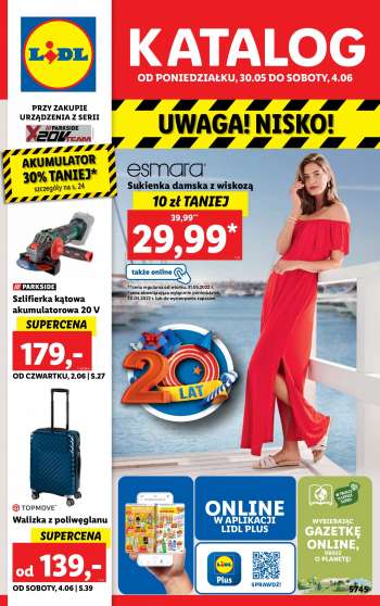 Gazetka Lidl - 30.05.2022 - 4.06.2022.