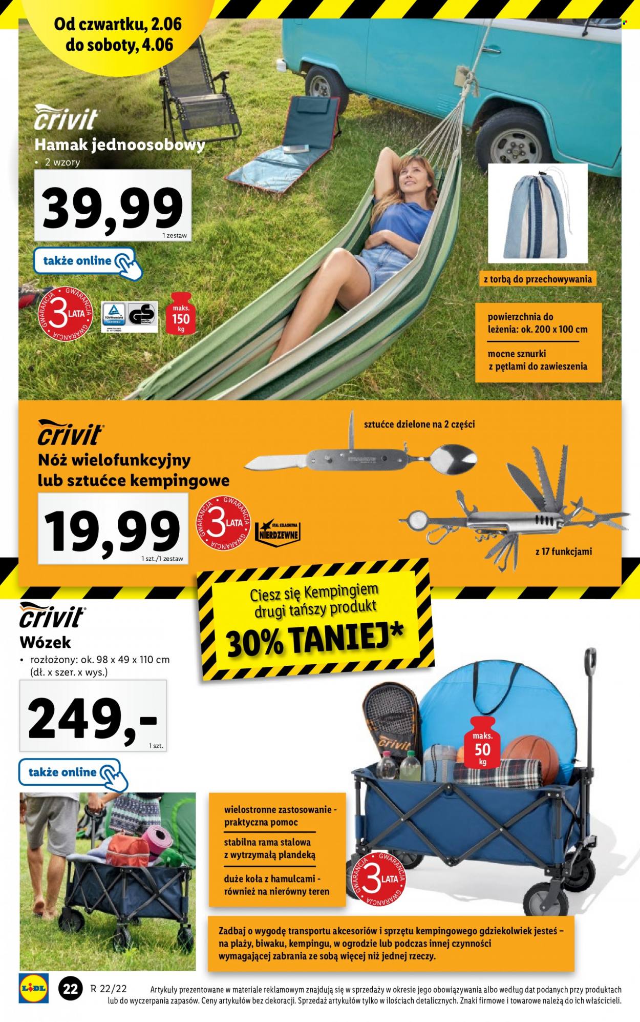 Gazetka Lidl - 30.05.2022 - 4.06.2022. Strona 22