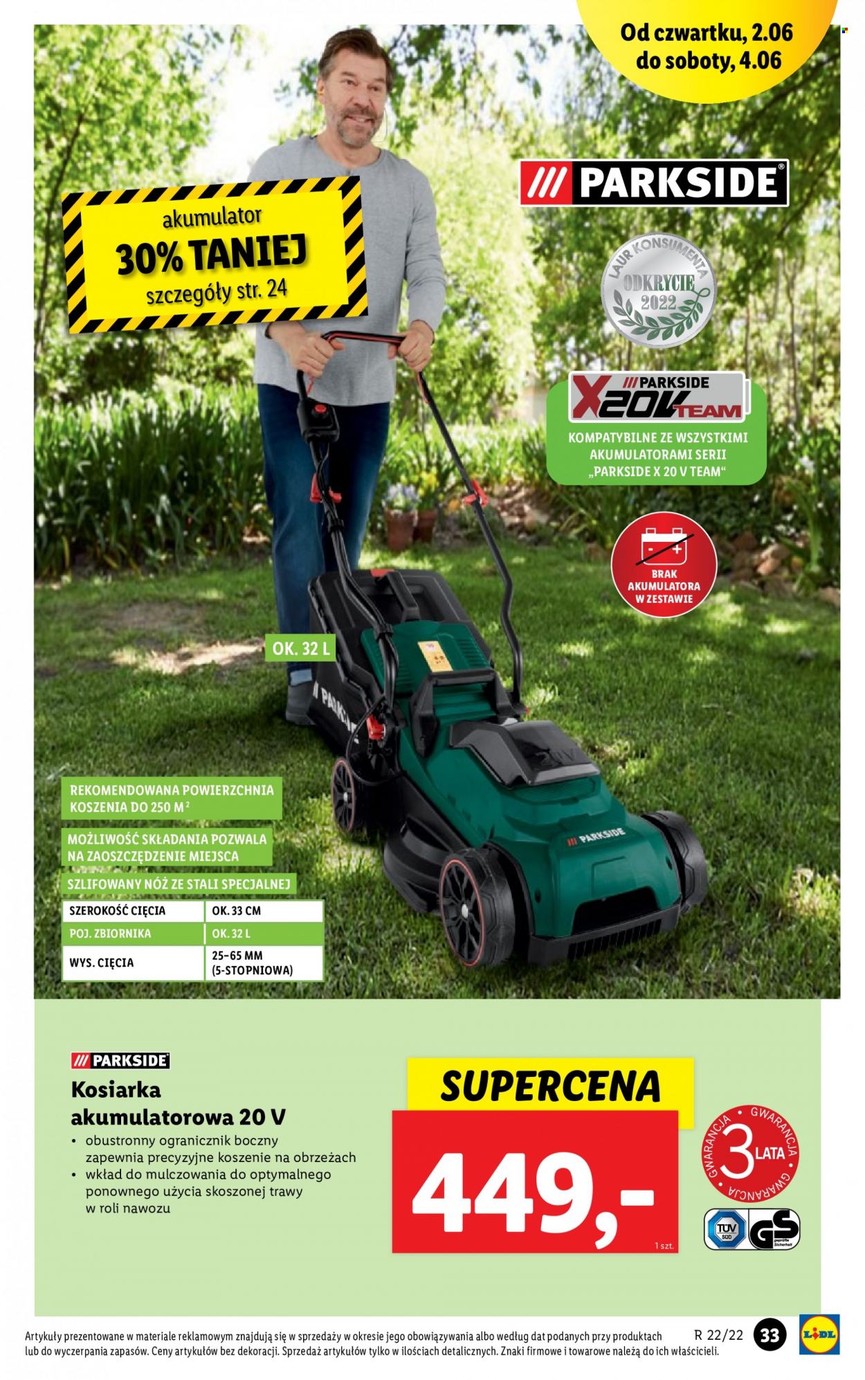 Gazetka Lidl - 30.05.2022 - 4.06.2022. Strona 33